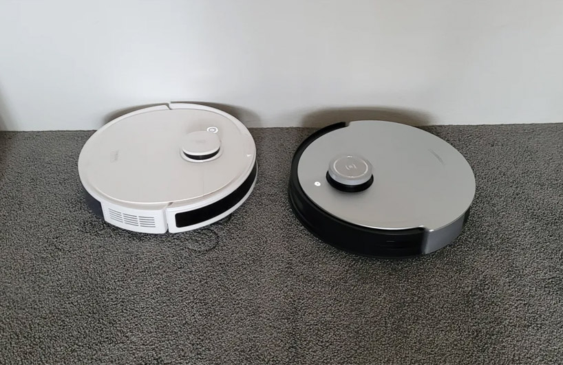 so sánh robot hút bụi lau nhà Ecovacs Deebot X1 Omni với Deebot N8