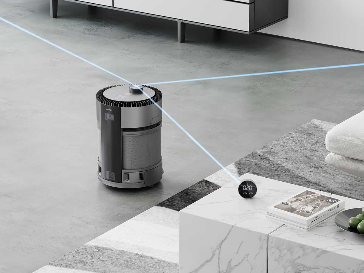 robot lọc không khí ecovacs
